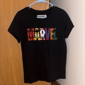Marvel Black Graphic T-Shirt